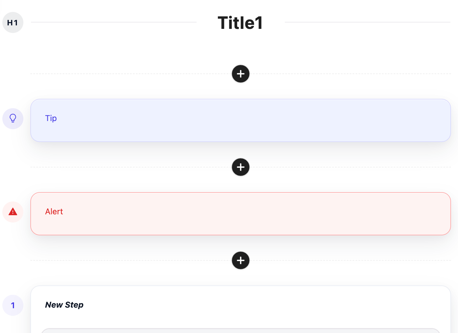 Flow editor content type overview